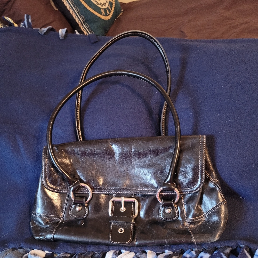 Black Giani Bernini Shoulder Bag